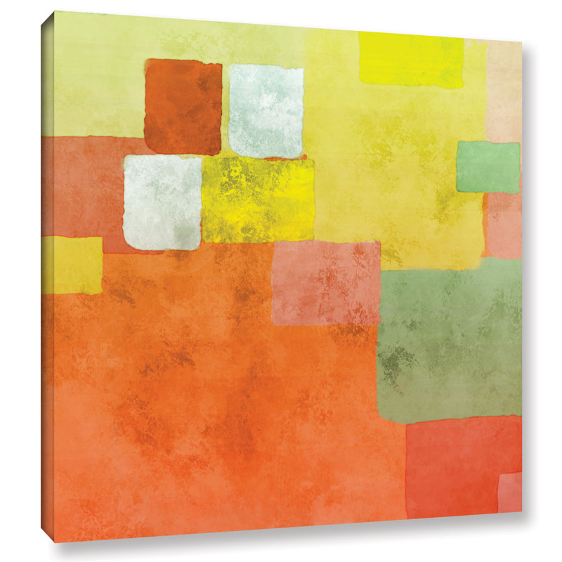 Langley Street Abstract Squares Iii Painting Print On Wrapped