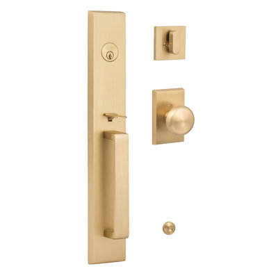 Ridgecrest Mountain Vail Handle Deadbolt and Oakley Rosette