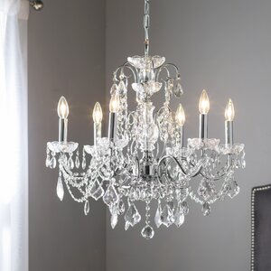 Axton 6-Light Crystal Chandelier