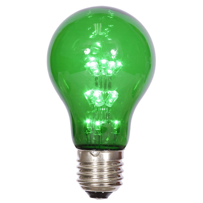 Vickerman 100 Watt Equivalent Green E26 LED Light Bulb ... 54% off wireless bluetooth led light speaker bulb rgb 10w music playing lamp+remote rgb colors changing night light 0 review cod.