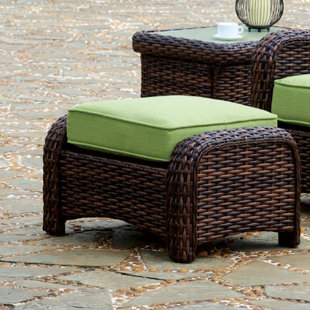 Go to store & view more images Chorio Ottoman with Cushion by Bay Isle Home