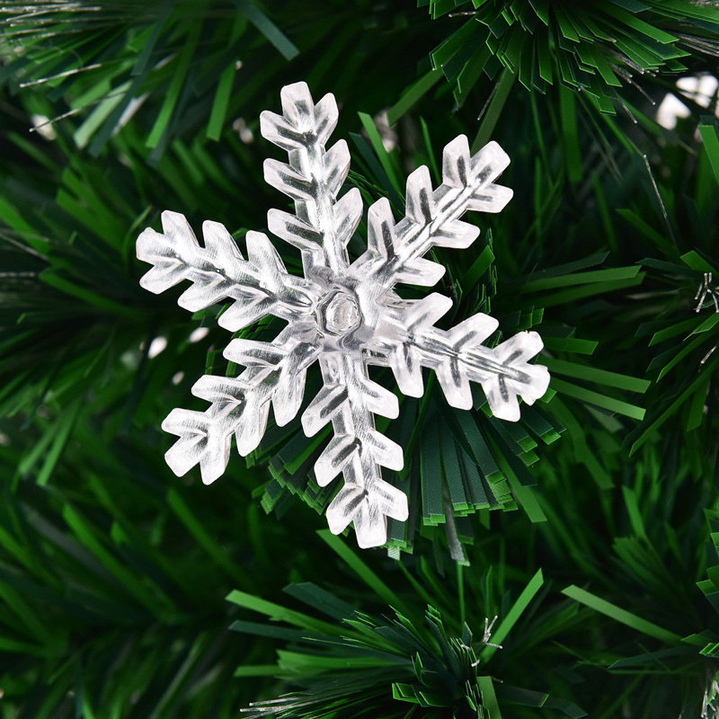 The Holiday Aisle 7 Green Pine Artificial Christmas Tree With 40