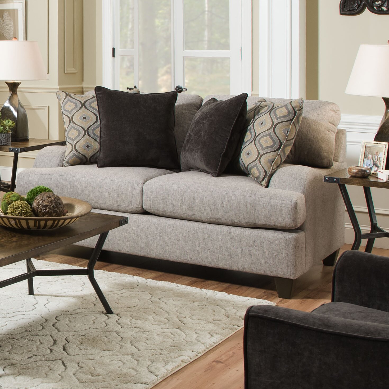 Alcott Hill Burrows Living Room Collection & Reviews | Wayfair