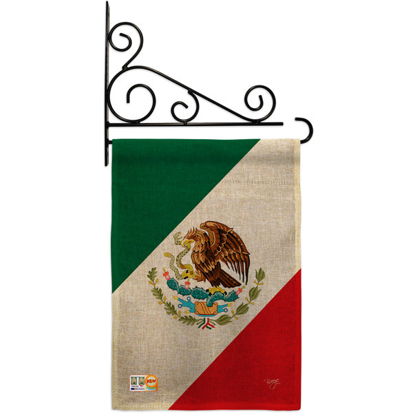 Breeze Decor Mexico 2 Sided Burlap 19 X 13 In Garden Flag Wayfair