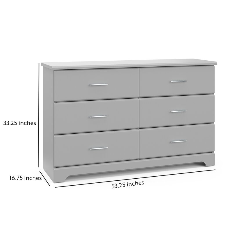 pebble grey baby dresser