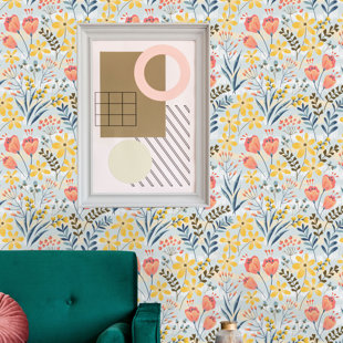 Orange Peel & Stick Wallpaper You’ll Love in 2021 | Wayfair