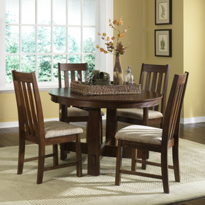 Riverbend 5 Piece Dining Set by Loon Peak