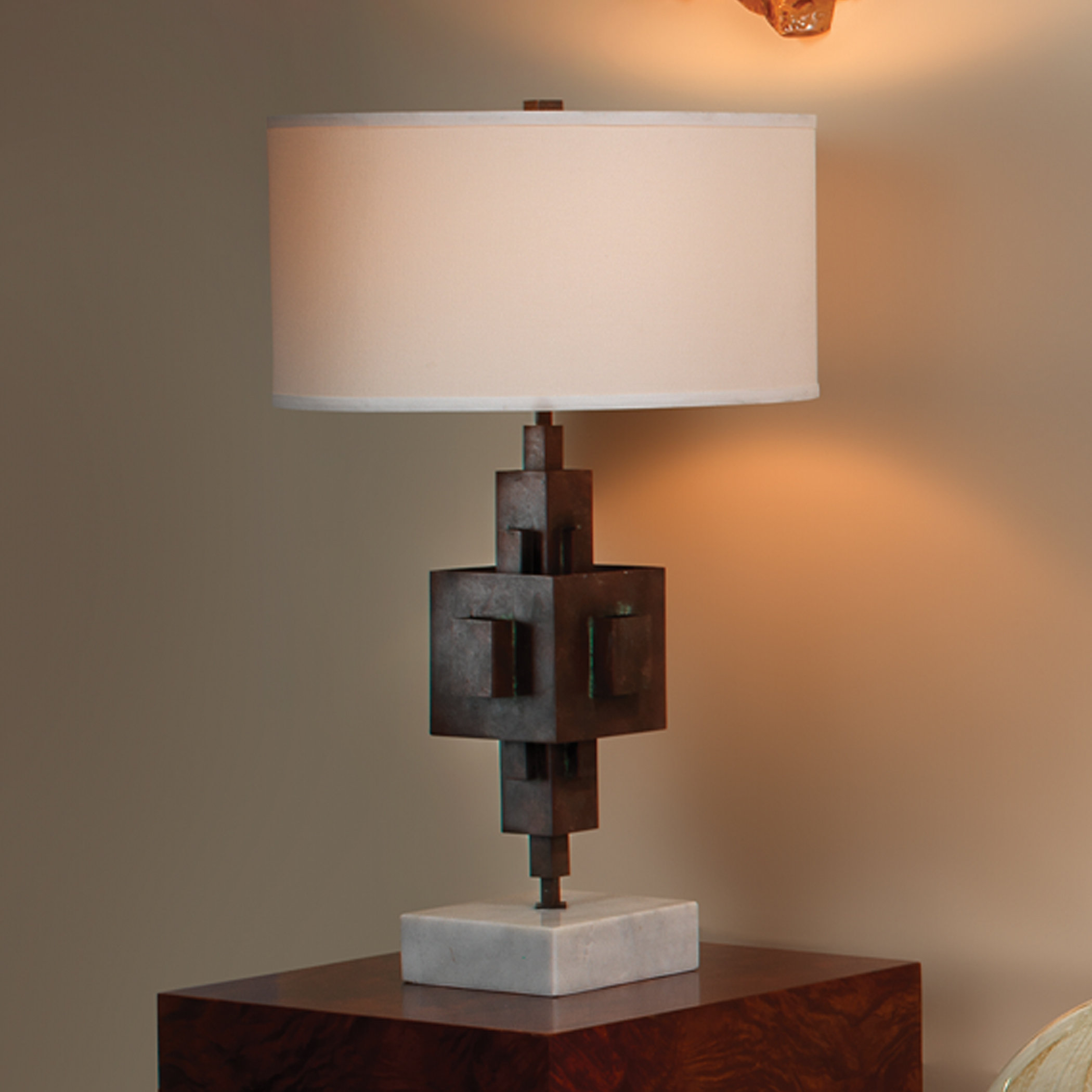 brutalist table lamp