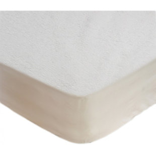 WATERPROOF SUPER ABSORBENT STAIN PROOF NON-ALLERGENIC /& NON-NOISY 100/% COTTON BY SUNSHINE COMFORTS/® COT BED SIZE 140CM X 70CM TERRY TOWELLING MATTRESS PROTECTORS