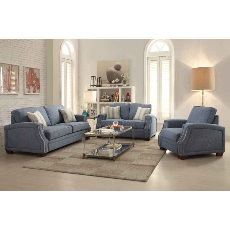 Alcott Hill Alonso Configurable Living Room Set Reviews Wayfair