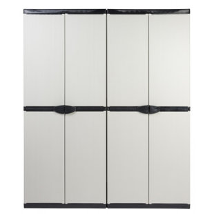 Garden Storage Cabinets You Ll Love Wayfair Co Uk 66 X 53 5 16 Storage Cabinet Set Of 2