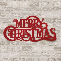 Merry Christmas Outdoor Sign | Wayfair