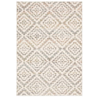 Foundry Select Colangelo Geometric Gray Area Rug Wayfair