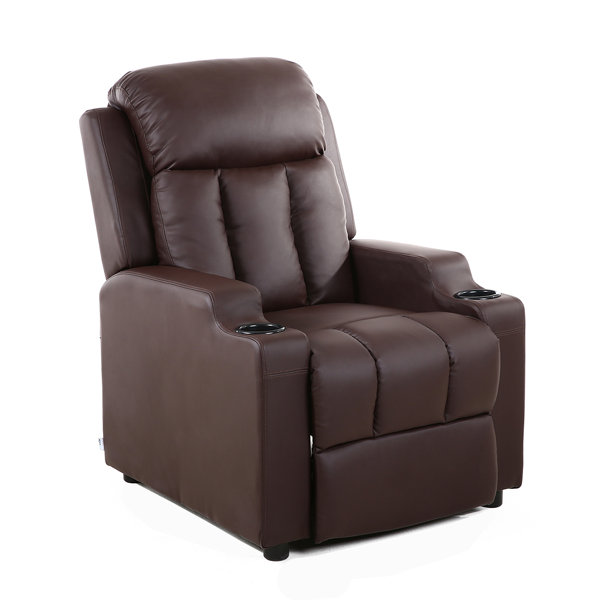 brown leather recliners on sale