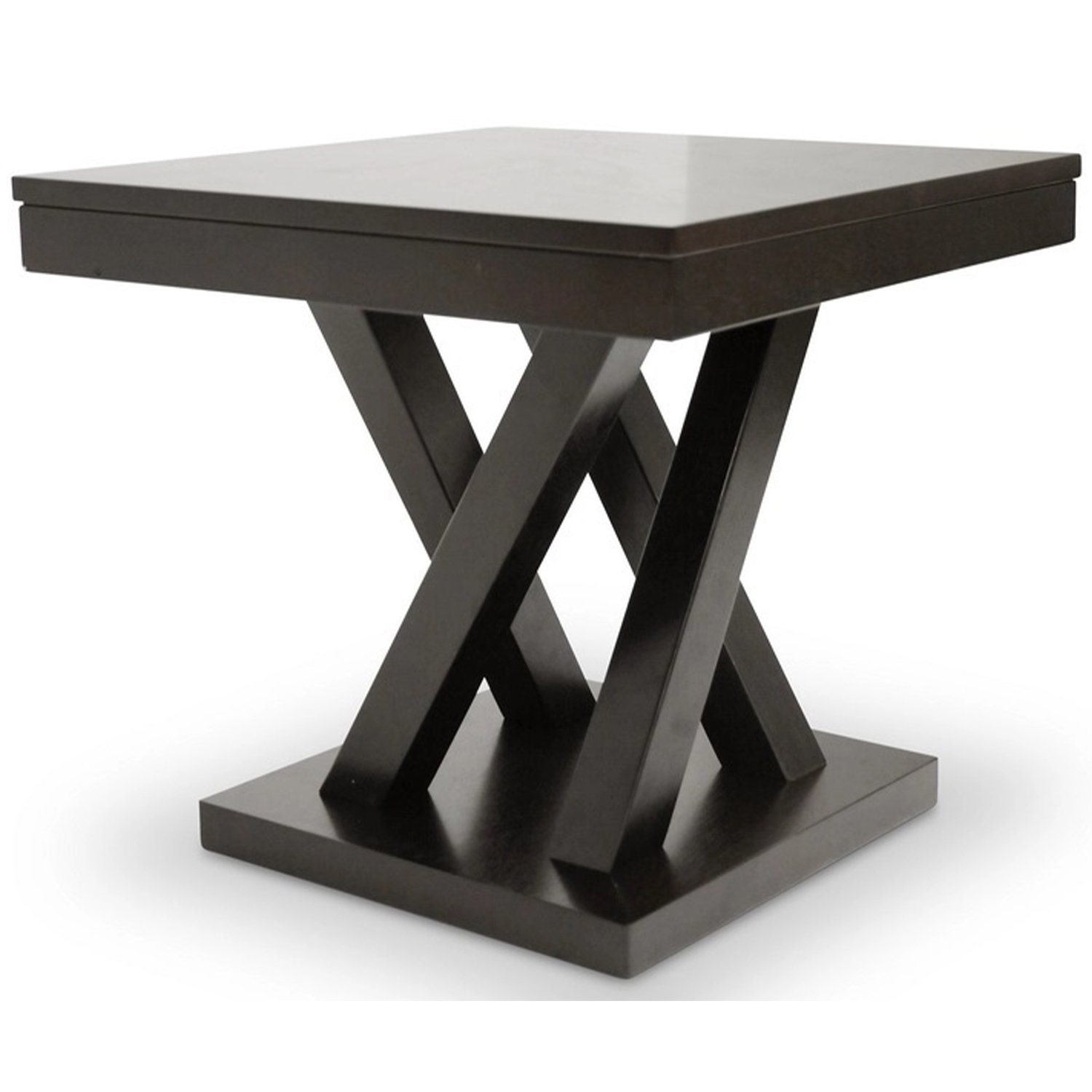 Latitude Run® Kashonda 20'' Tall Pedestal End Table Wayfair