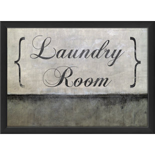 Laundry Room Artwork Wayfair Laundry Room Framed Textual Art