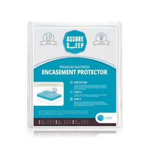 Assure Sleep Hypoallergenic Waterproof Mattress Protector by LaCozee