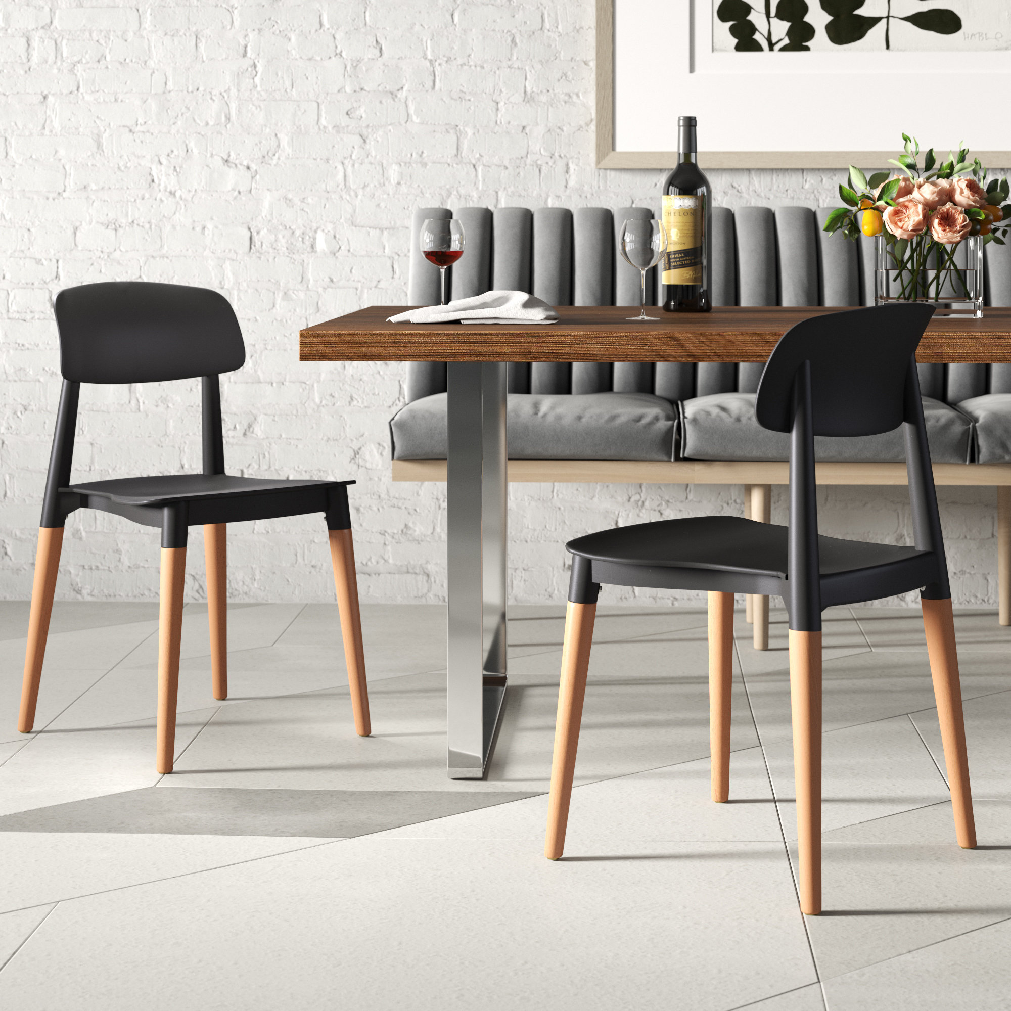 George Oliver Bakker Dining Chair Reviews Wayfair