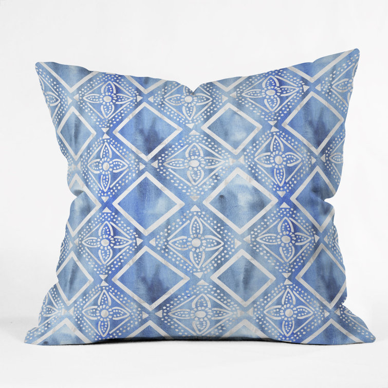 chambray throw pillow