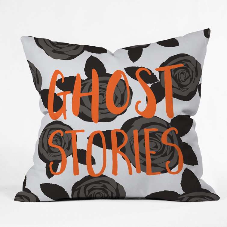 ghost throw pillow