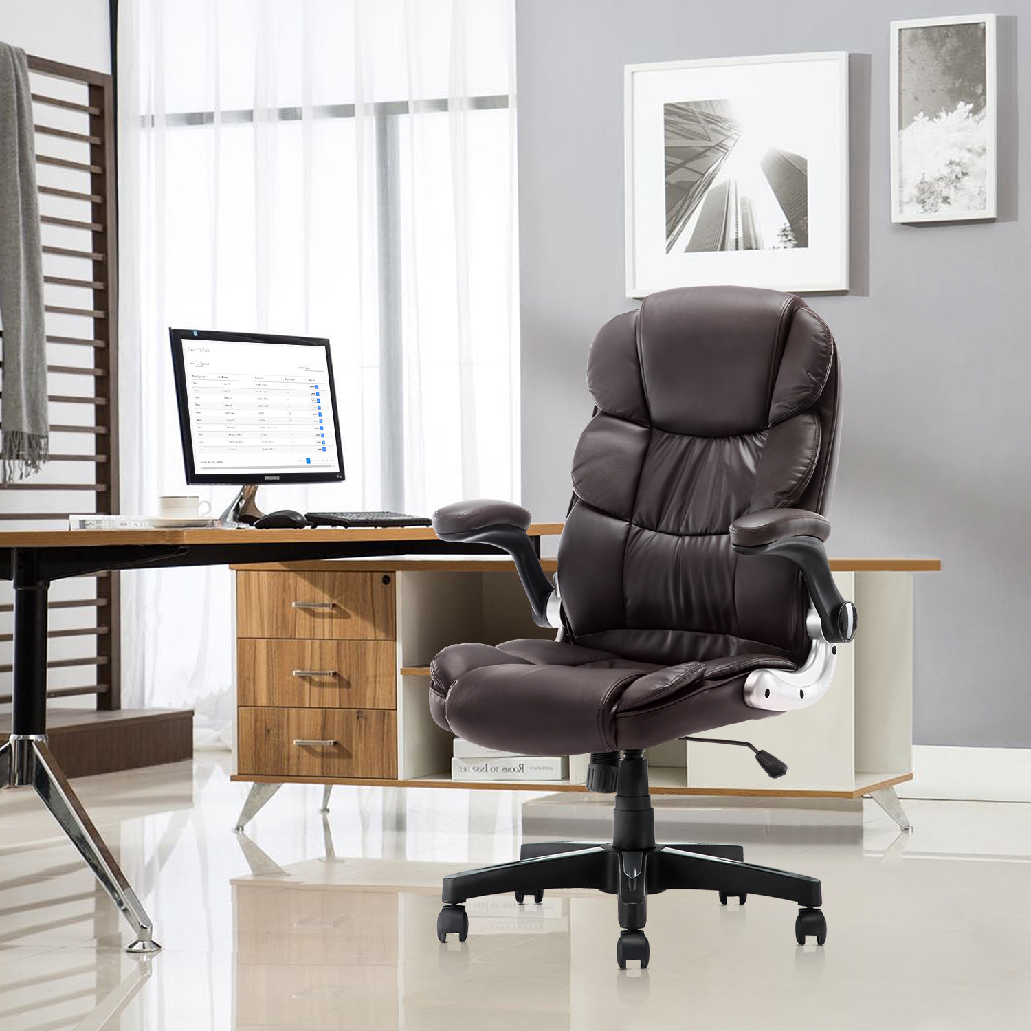 Inbox Zero Executive Chair & Reviews Wayfair