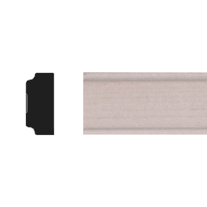Manor House 11 32 In X 3 4 In X 4 Ft Basswood Panel Moulding