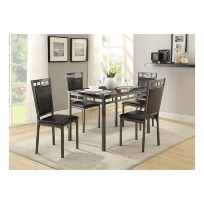 Darwen Dinette 5 Piece Dining Set Wrought Studio