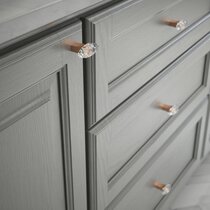 4 Ceramic Cabinet Knobs Pulls Oval White Vintage Cottage Kitchen Liberty