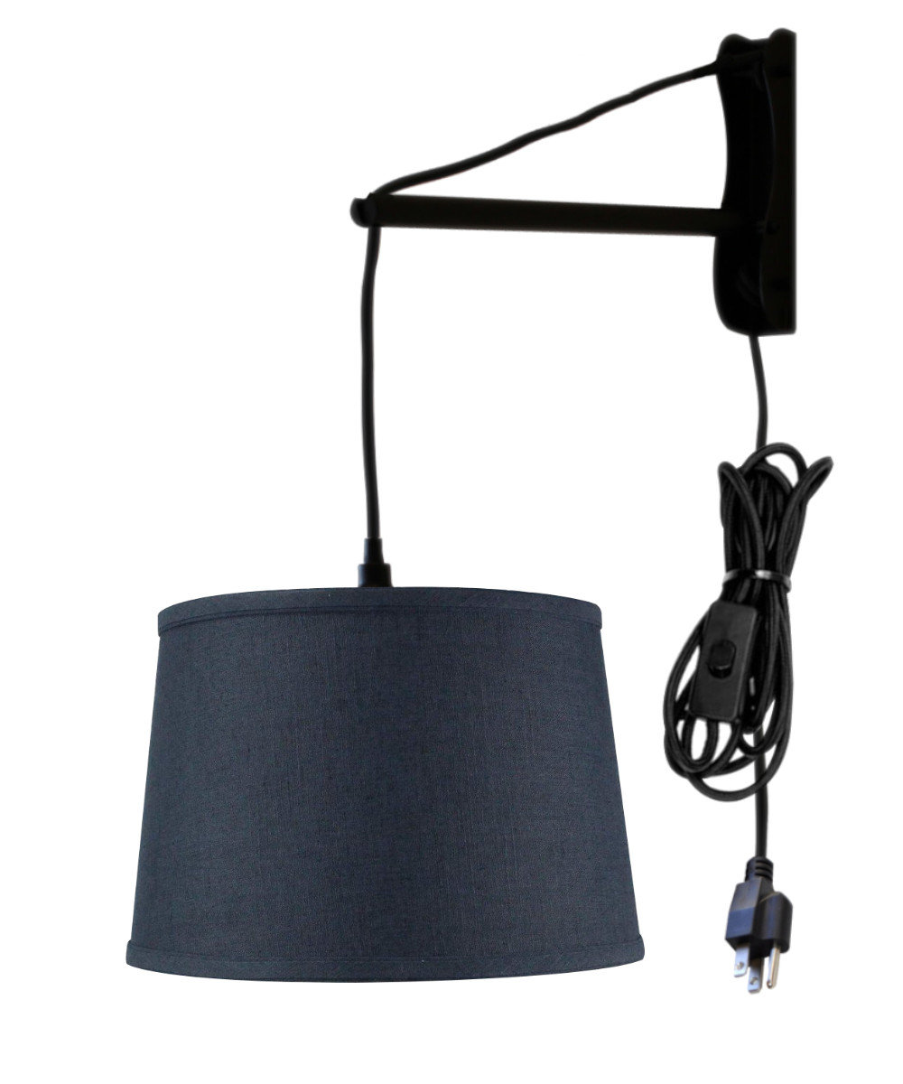 Laude Run Volusia Mast Wall Mount 1 Light Plug In Armed Sconce Laude Run Volusia Mast Wall Mount 1