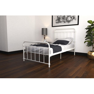 Distressed White Bed Wayfair Quickview Bronze White