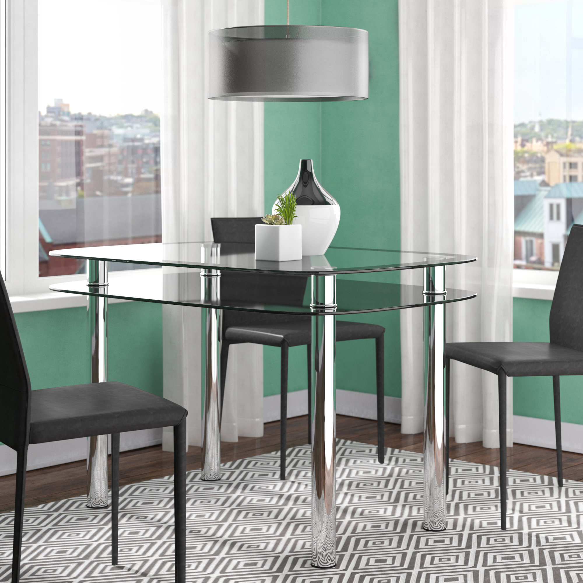 Ebern Designs Osvaldo 32 Dining Table Reviews Wayfair