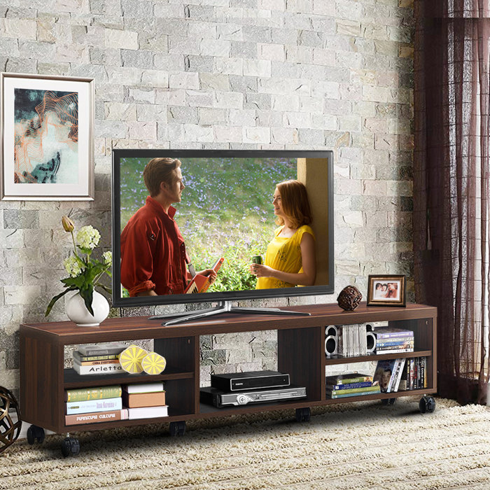 Ebern Designs Tv Stand Unit Media Centre Console Shelf Cabinet