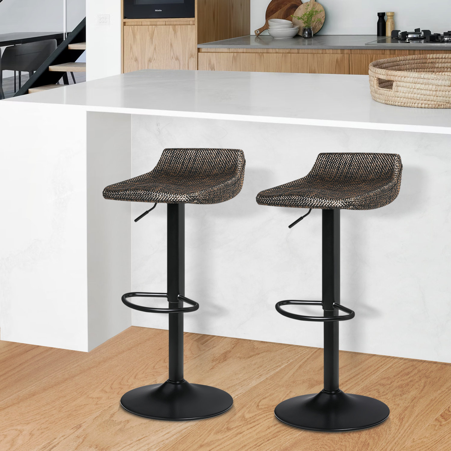 sylvan swivel counter stool