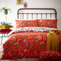 orange super king duvet cover