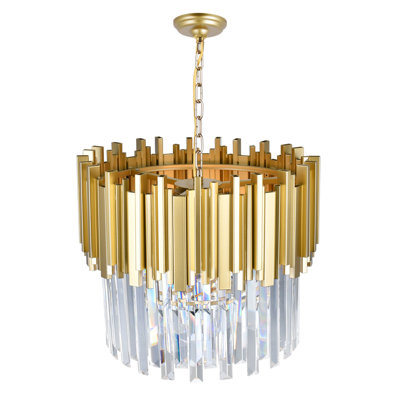 Dessie 4 - Light Unique Tiered Chandelier
