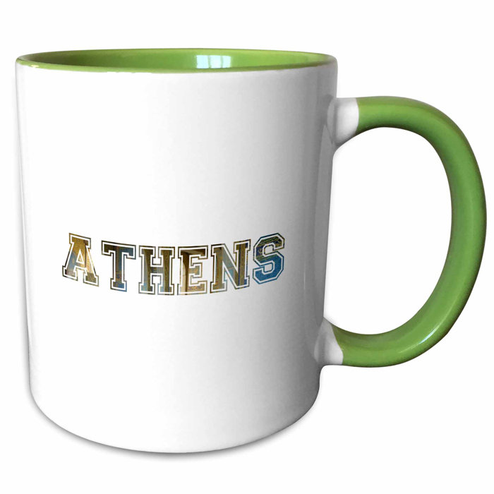 East Urban Home Athens Text Word Art Greek City Souvenir Greece East Urban Home Athens Text Word Art