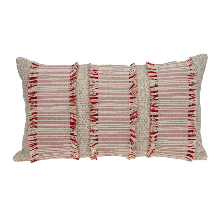 boho pink pillow