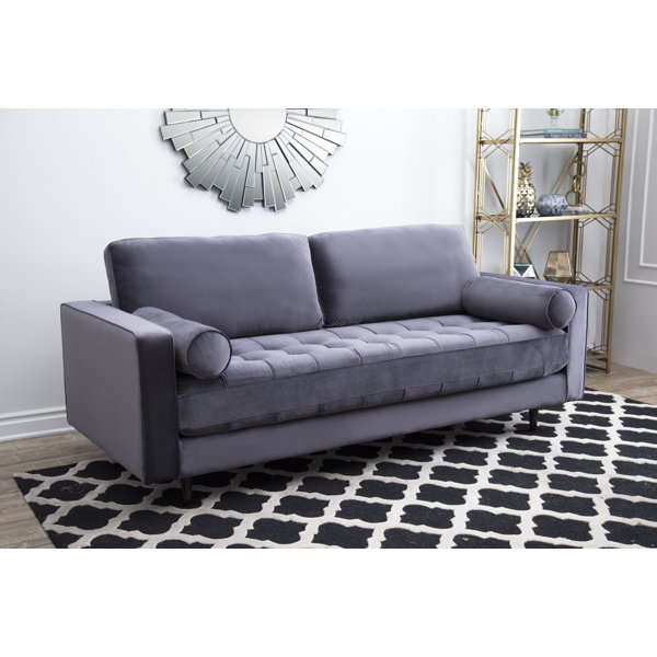 Chloe Velvet Tufted Sofa Wayfair