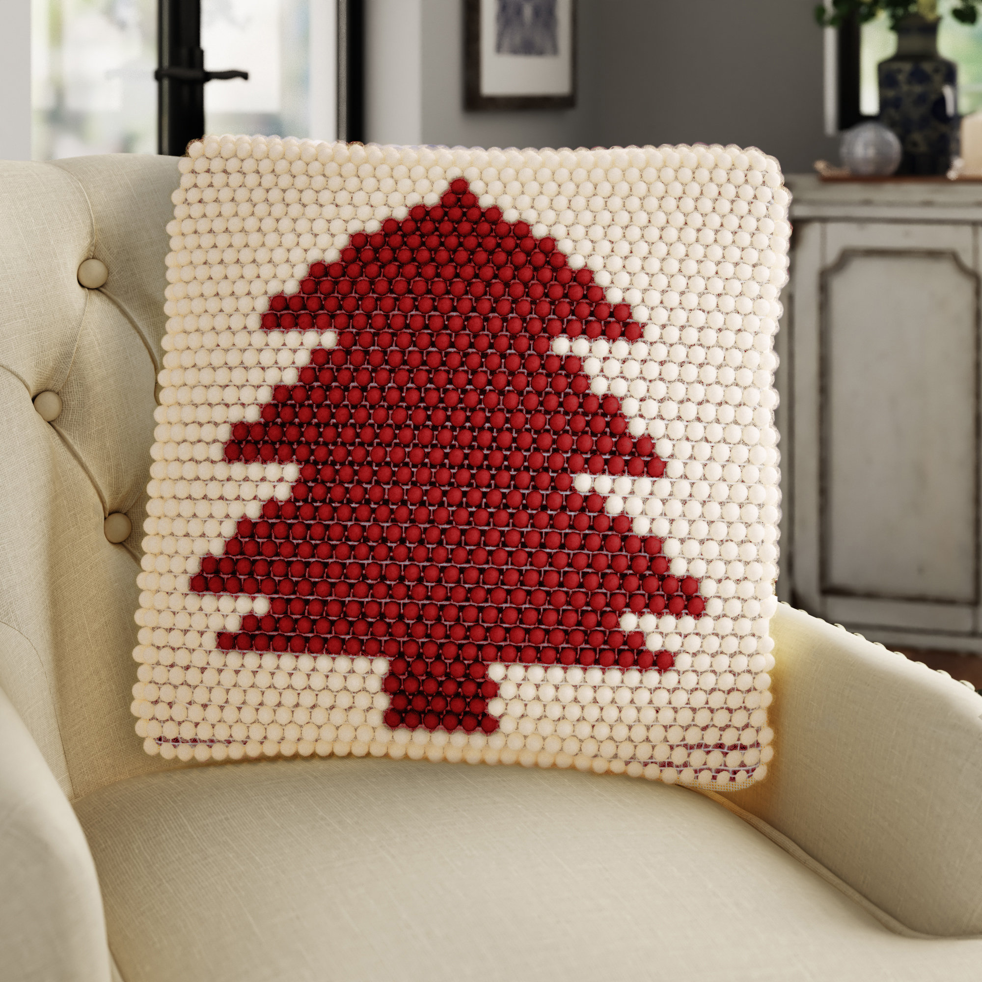 Three Posts™ Evesham Square Wool Pillow Cover & Insert & Reviews | Wayfair