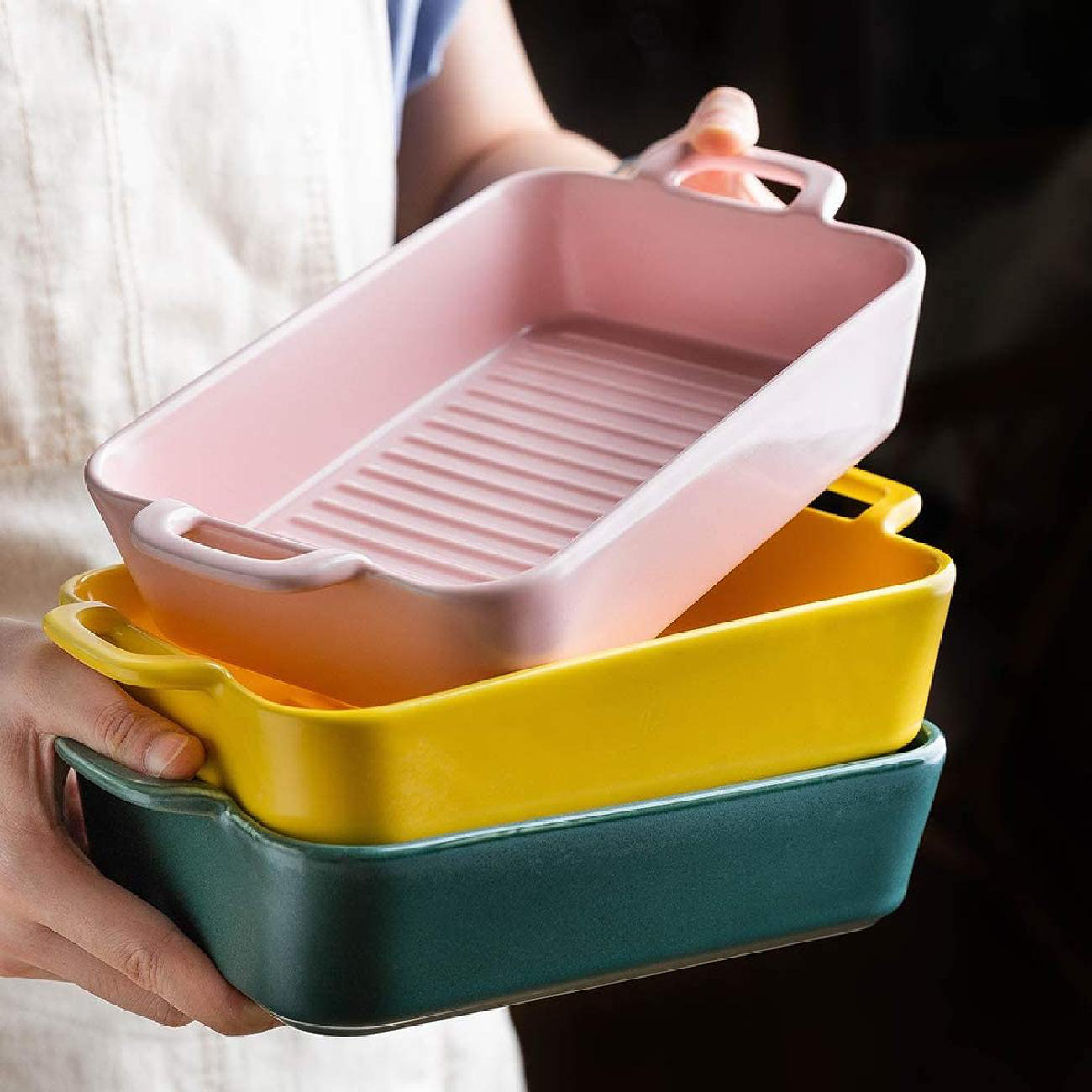 individual casserole baking dishes