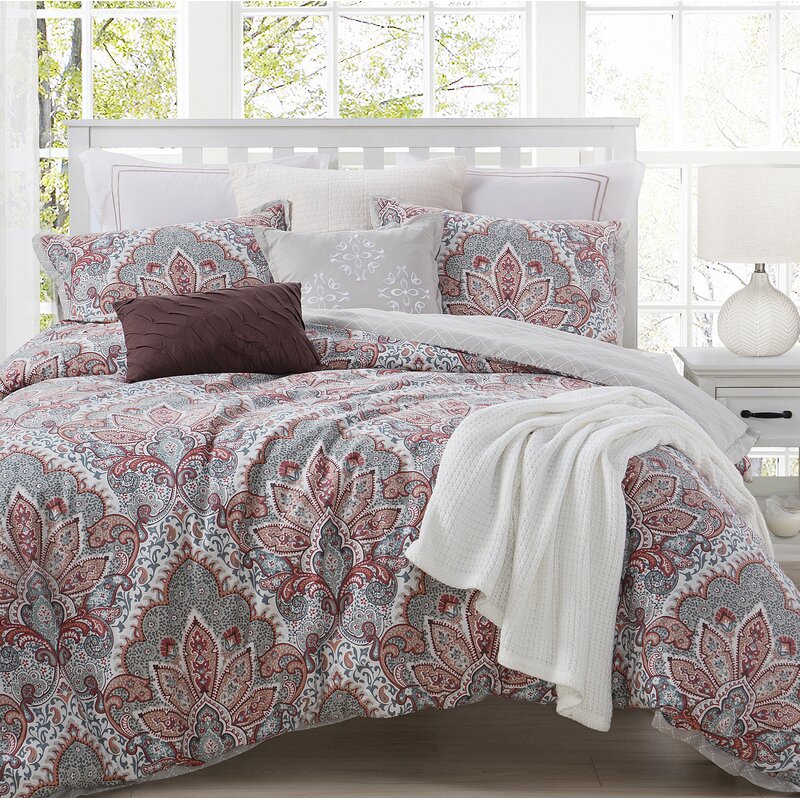 Ellen Tracy Slipcovers Upton Park Reversible Duvet Cover Set