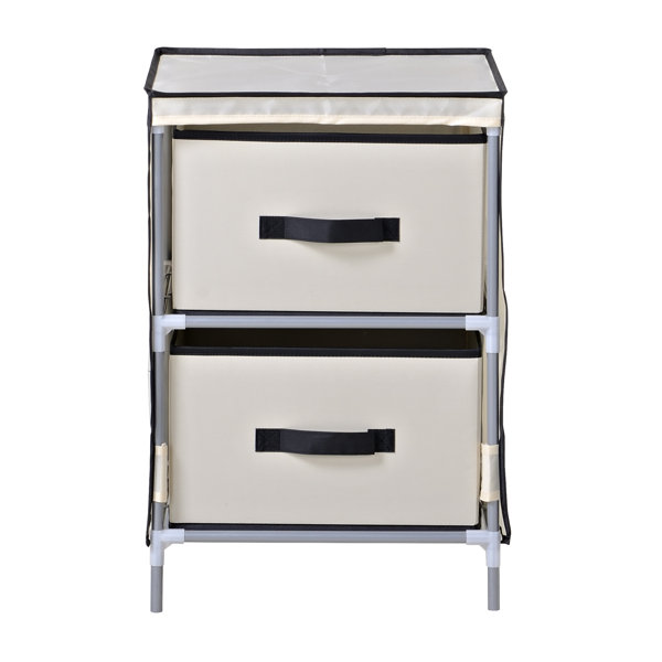 Homestar 2Drawer Storage Chest & Reviews Wayfair