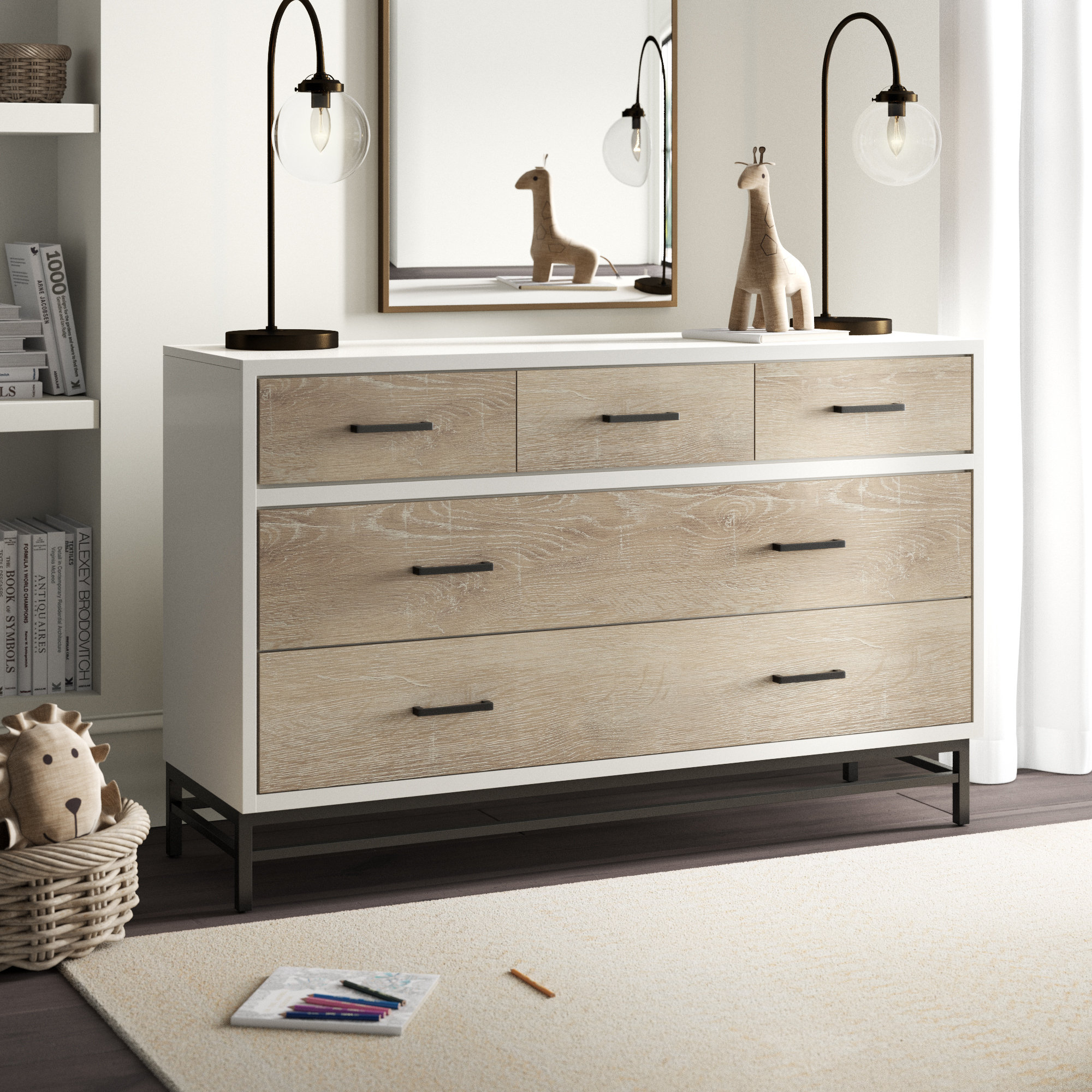 Frieda 5 Drawers Dresser Reviews Birch Lane
