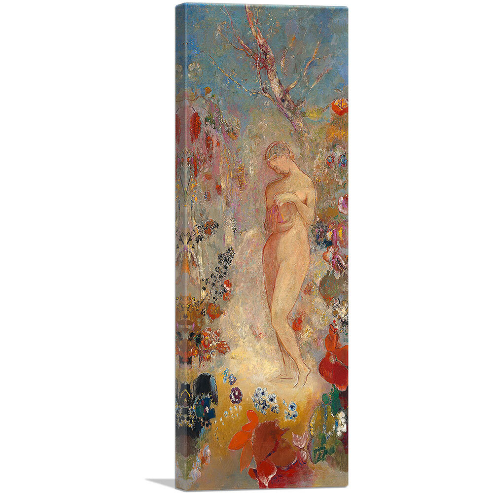 ARTCANVAS Pandora 1914 by Odilon Redon - Wrapped Canvas Panoramic ...