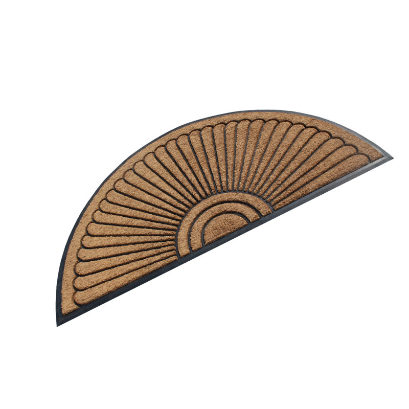 Darby Home Co Albertina Sunburst Non Slip Outdoor Door Mat