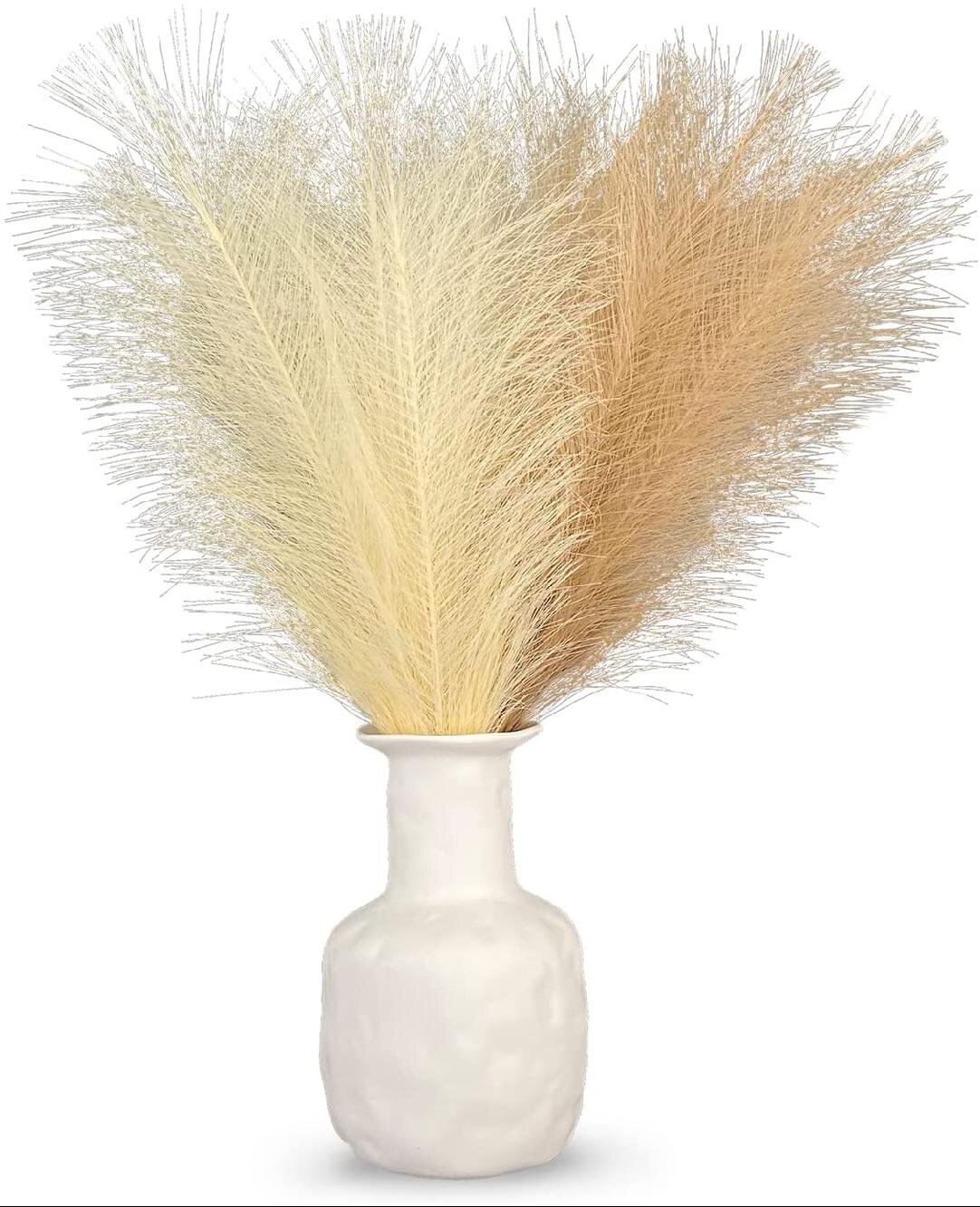 Primrue Faux Pampas Grass Decor Tall Pompass Grass Branches Small 17 ...