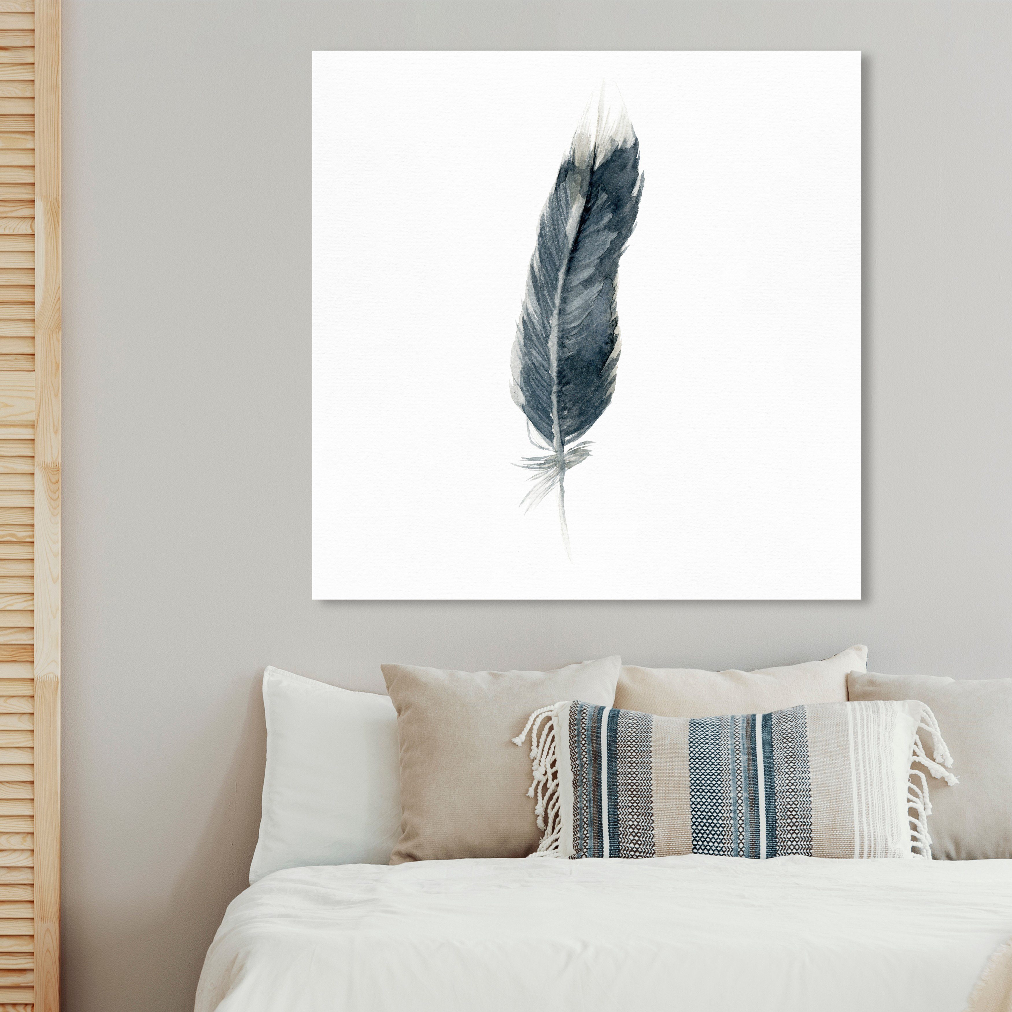 Dakota Fields Fashion And Glam Sole Feather Feathers - Painting on ...