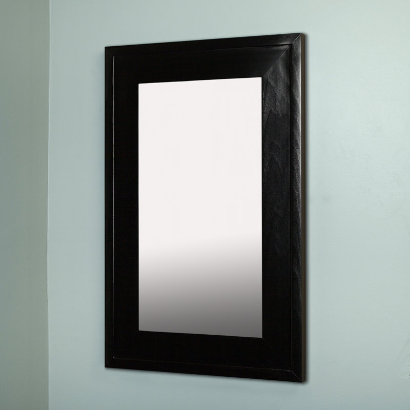 Fox Hollow Furnishings Recessed Framed 1 Door Medicine ...