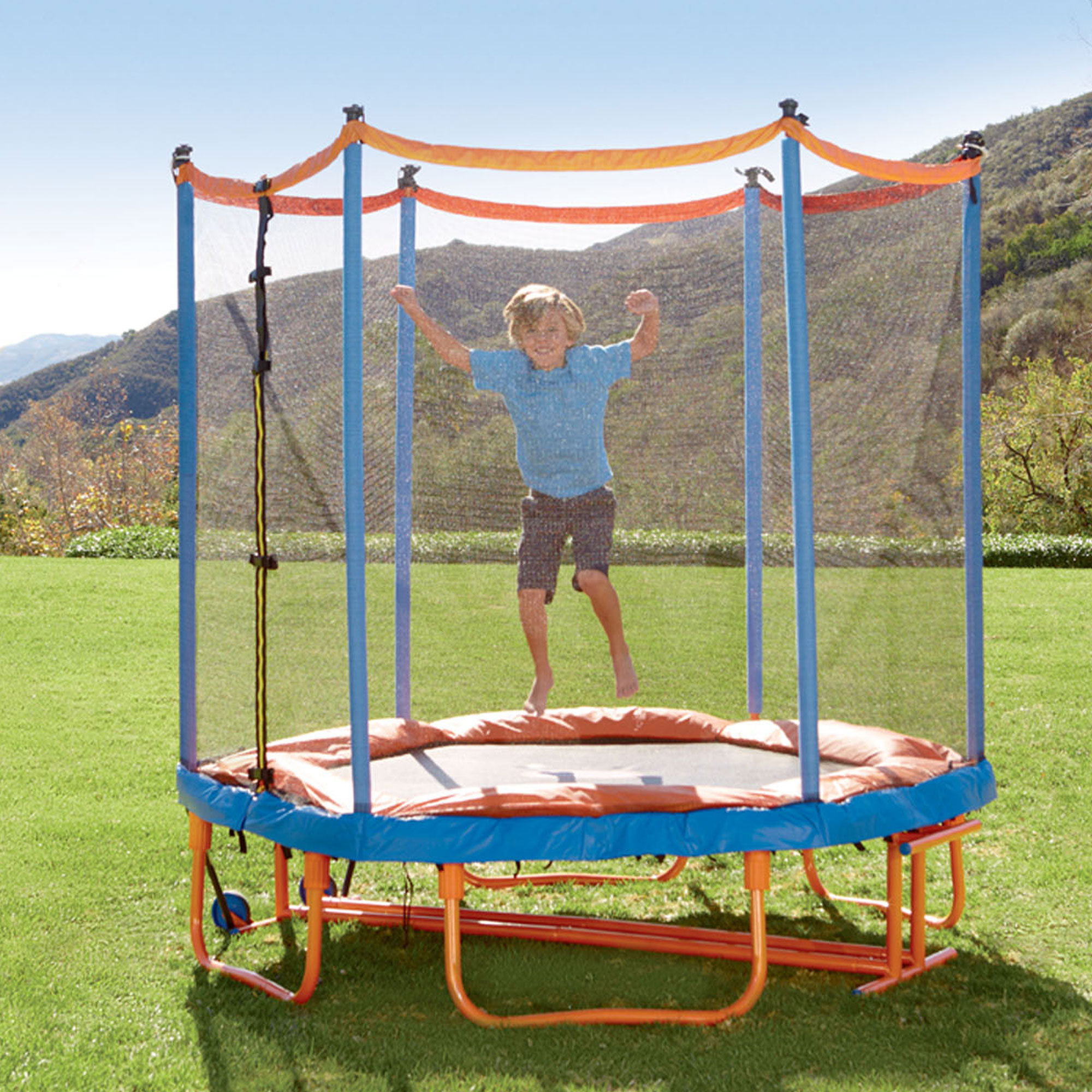 little tikes trampoline with net