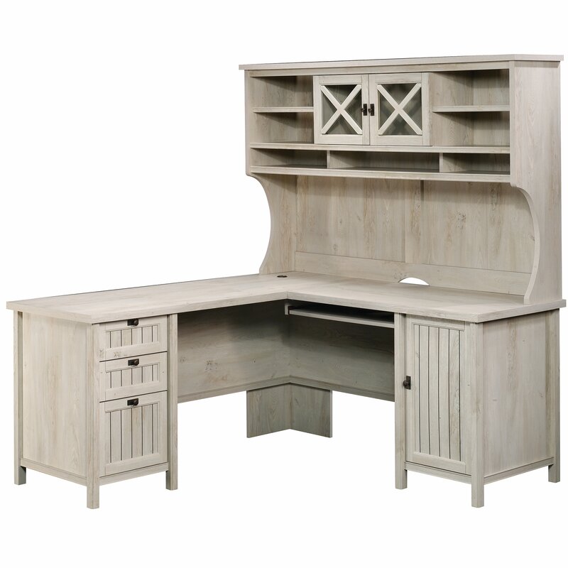 Laurel Foundry Modern Farmhouse L-Shape Computer Desk with ...